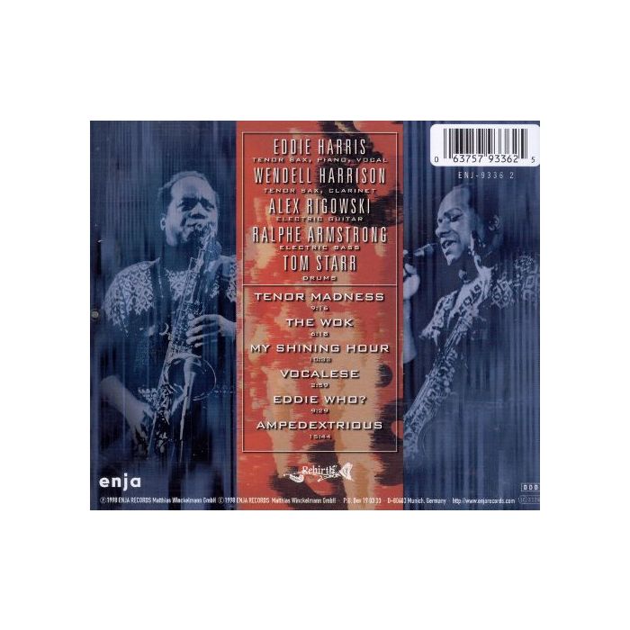 Eddie Harris / Wendell Harrison - The Battle Of The Tenors