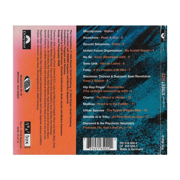 Various - Original Streetjazz