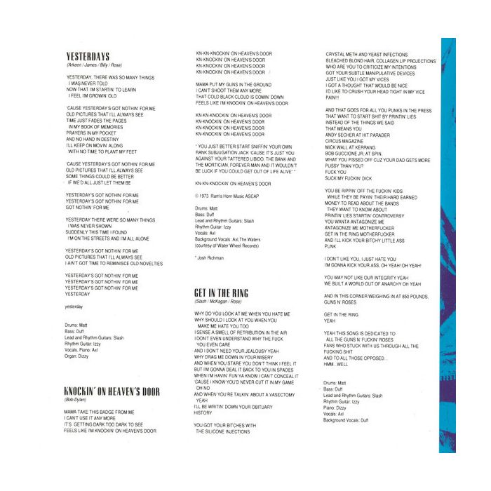 Guns N' Roses - Use Your Illusion II