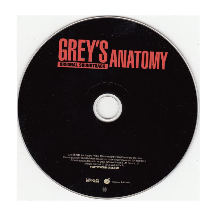Various - Grey's Anatomy - Original Soundtrack