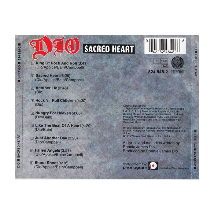Dio  - Sacred Heart