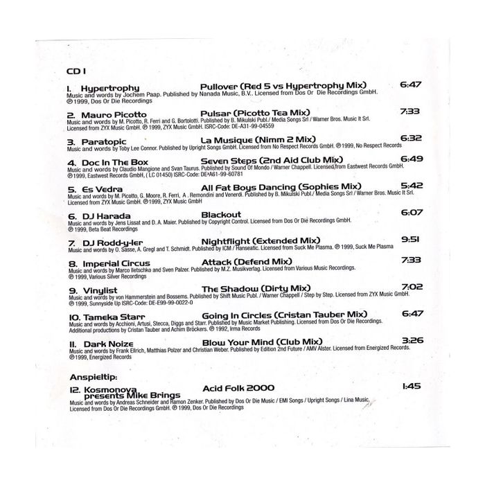Various - Club 2000 XL -  The Real Club Feeling #1