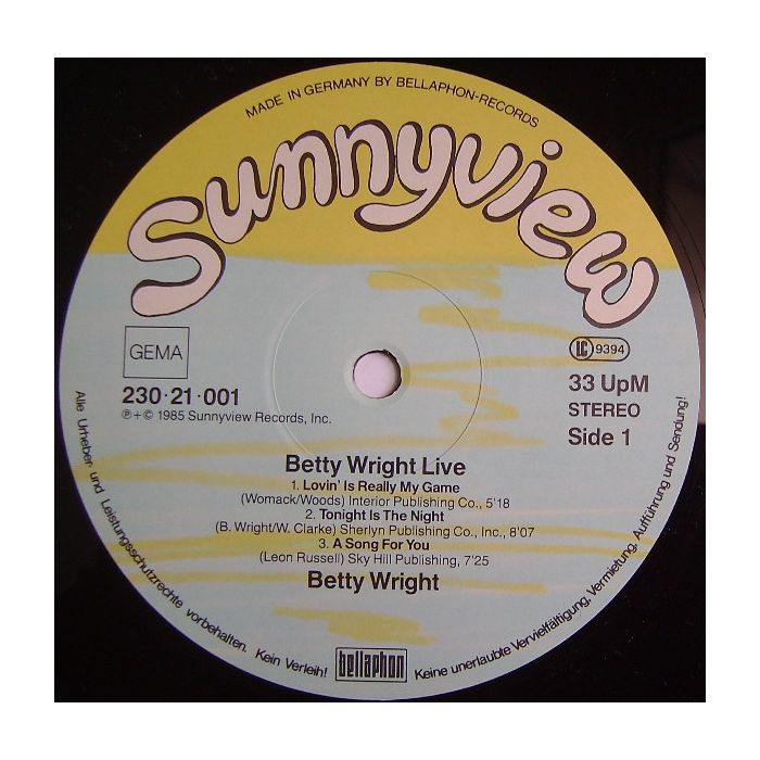 Betty Wright - Betty Wright Live