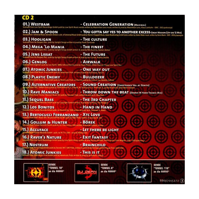 Various - Best Of Tunnel 1996 - 1999