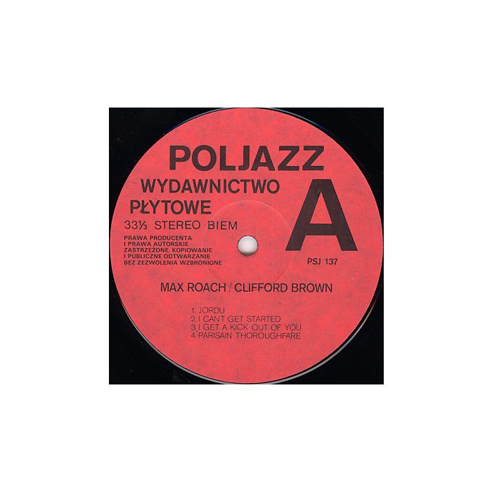 Clifford Brown and Max Roach - The Best Of Max Roach And Clifford Brown In Concert!