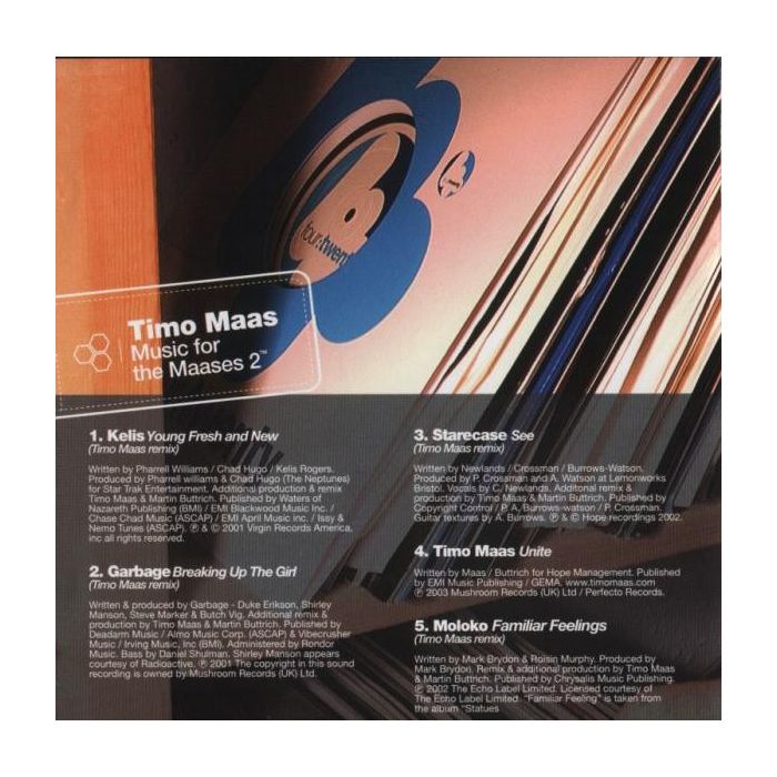 Timo Maas - Music For The Maases 2
