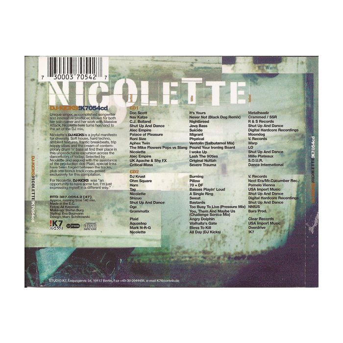 Nicolette - DJ-Kicks