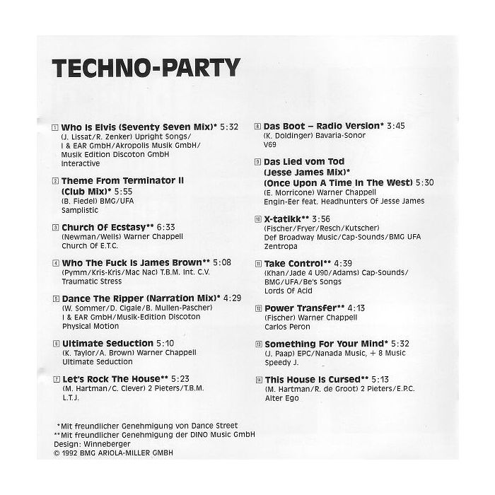 Various - Techno Party