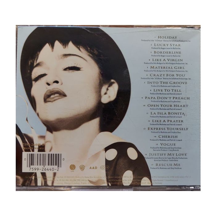 Madonna - The Immaculate Collection