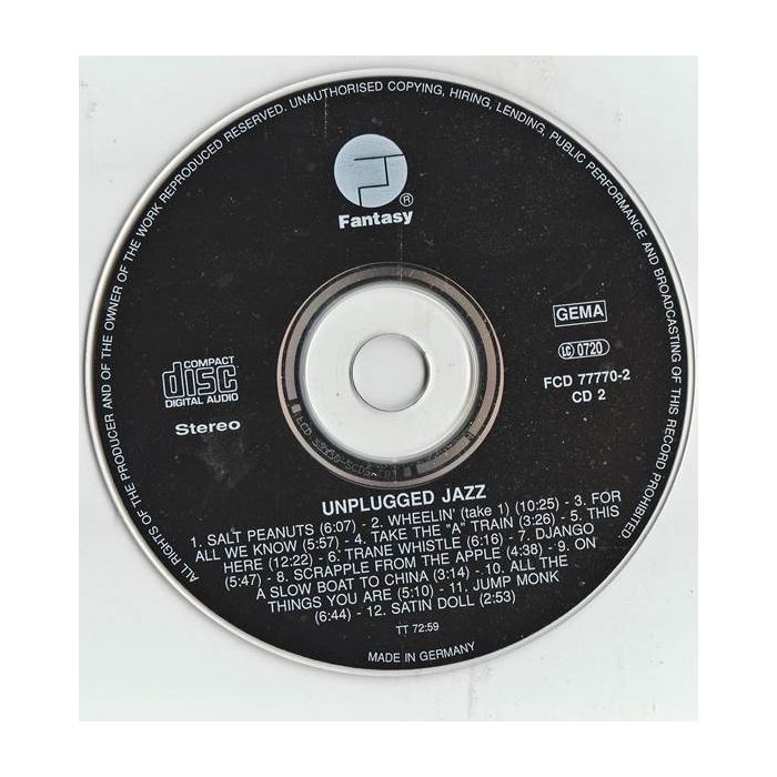 Various - Unplugged Jazz