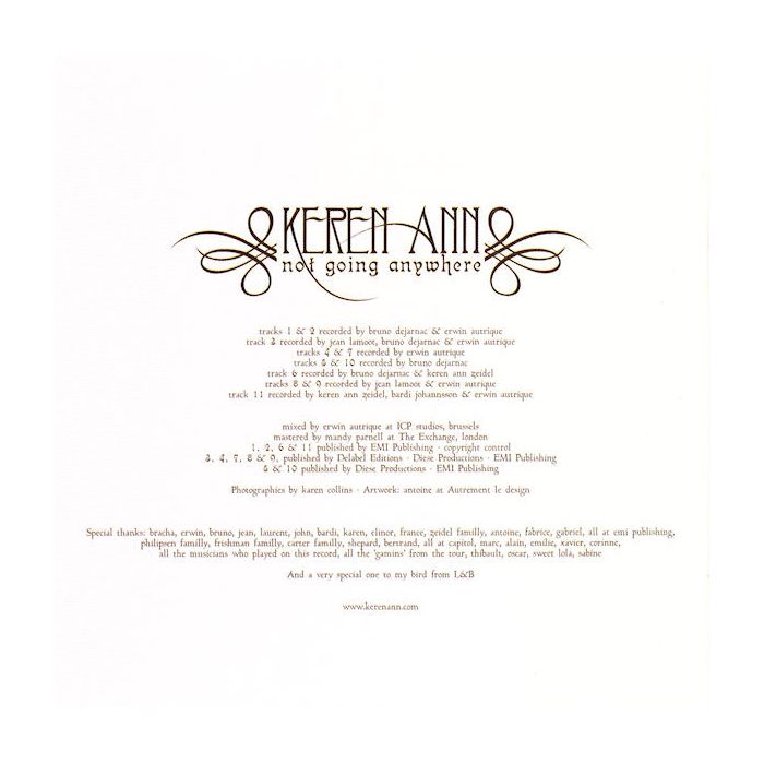 Keren Ann - Not Going Anywhere