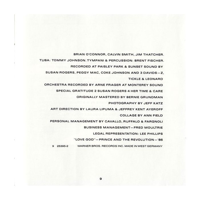 Prince And The Revolution - Parade