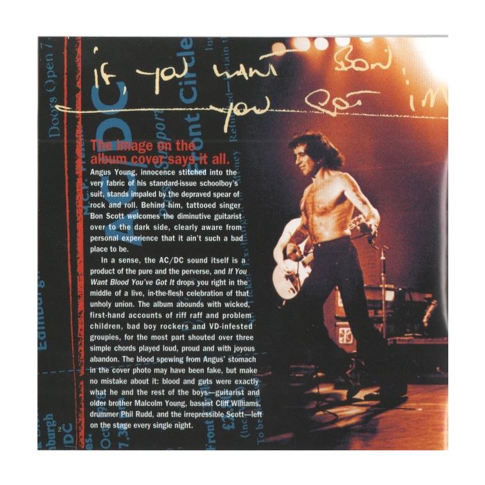 AC/DC - If You Want Blood You've Got It