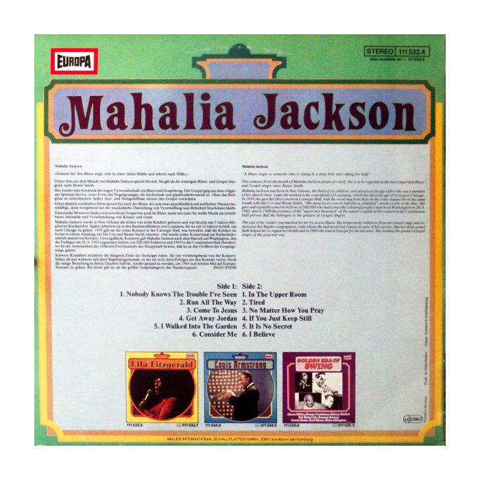 Mahalia Jackson - Mahalia Jackson