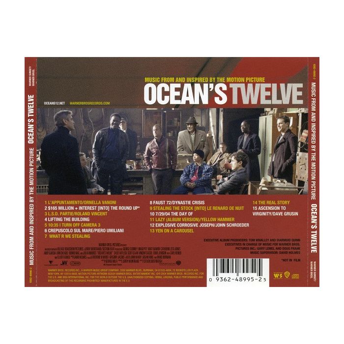 David Holmes - Ocean's Twelve (Music From And Inspired By The Motion Picture)