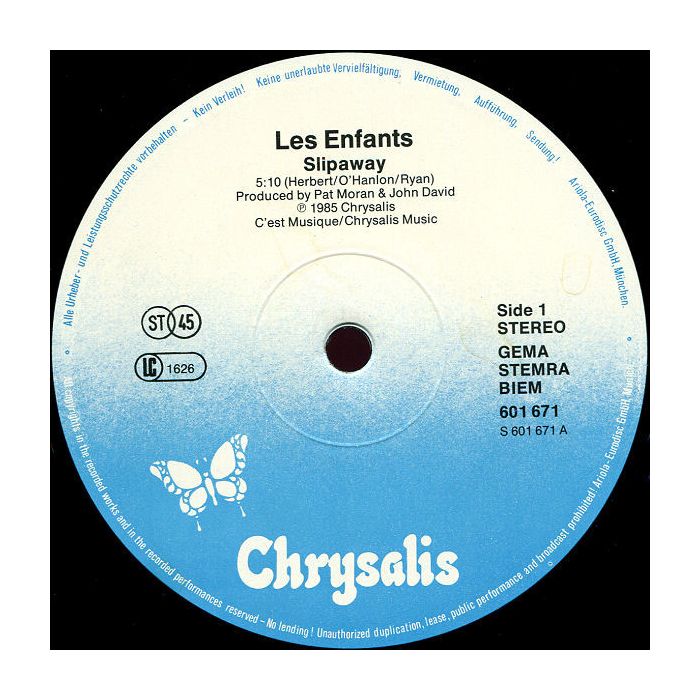 Les Enfants - Slipaway (Extended Version)