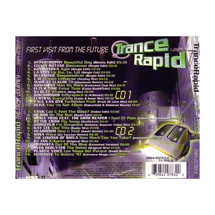 Various - Trance Rapid - The First Journey