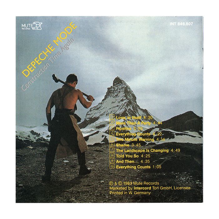 Depeche Mode - Construction Time Again