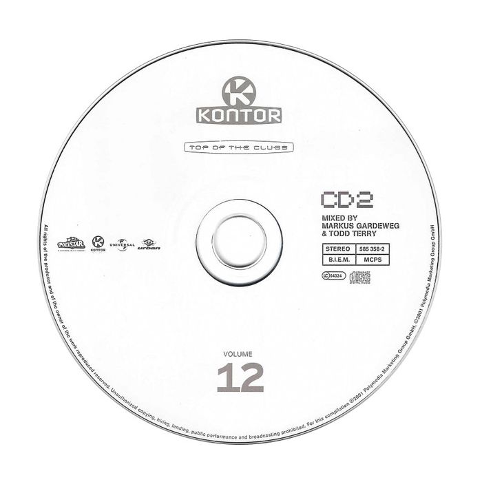 Various - Kontor - Top Of The Clubs Volume 12