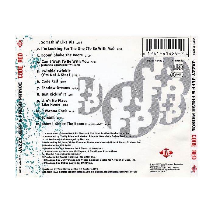 DJ Jazzy Jeff & The Fresh Prince - Code Red