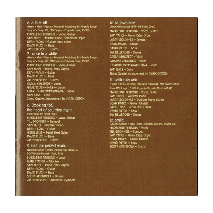 Madeleine Peyroux - Half The Perfect World