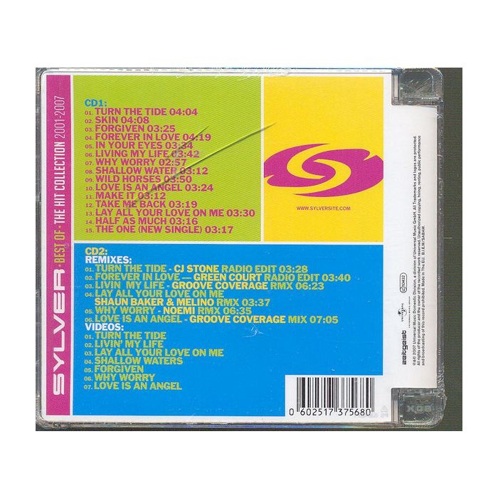 Sylver - Best Of - The Hit Collection 2001 - 2007