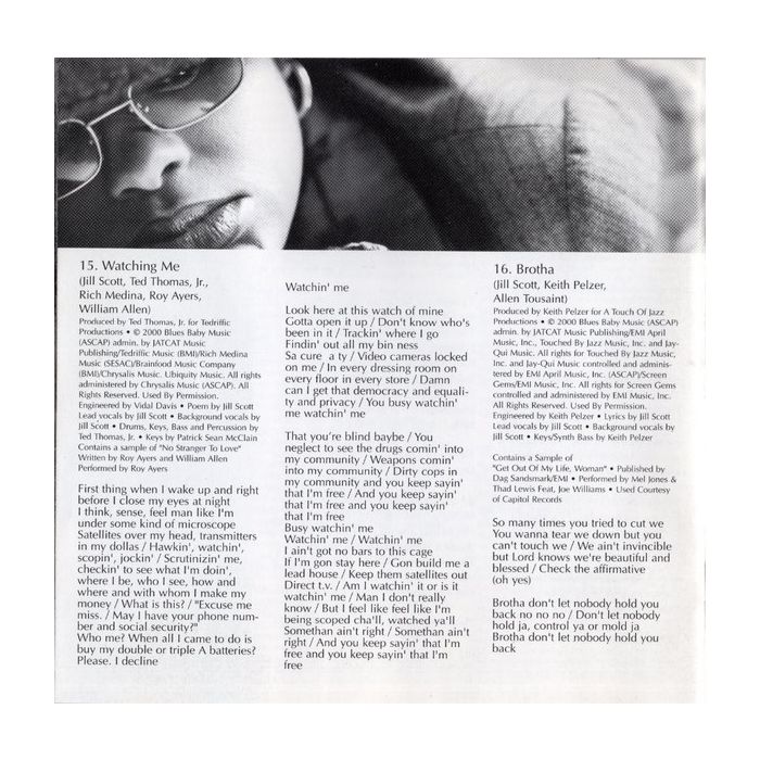 Jill Scott - Who Is Jill Scott? (Words And Sounds Vol. 1)