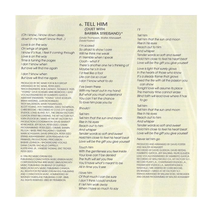 Céline Dion - Let's Talk About Love