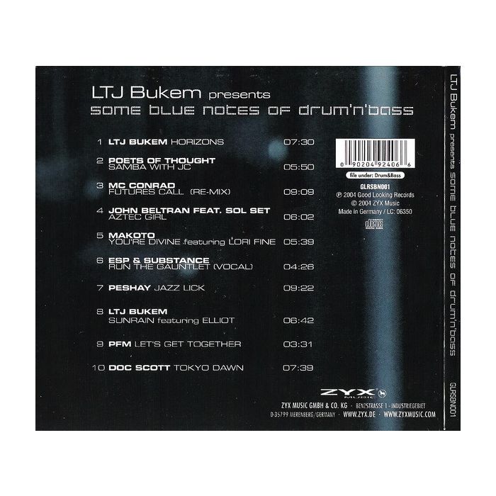 LTJ Bukem - Some Blue Notes Of Drum 'N' Bass