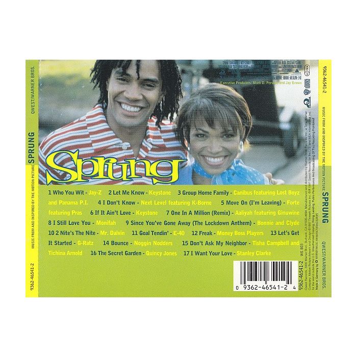 Various - Sprung (Music From And Inspired By The Motion Picture)
