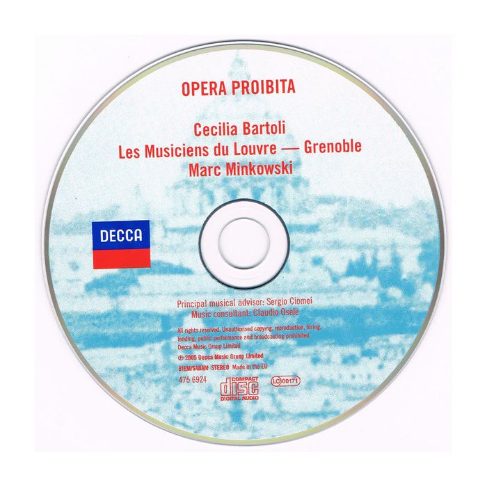 Cecilia Bartoli , Les Musiciens Du Louvre , Marc Minkowski - Opera Proibita