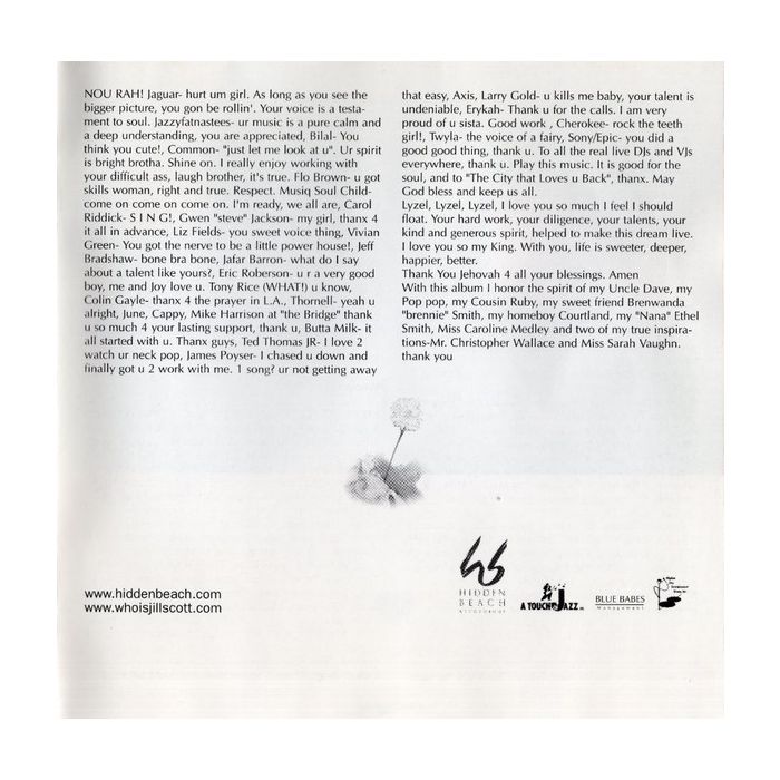 Jill Scott - Who Is Jill Scott? (Words And Sounds Vol. 1)