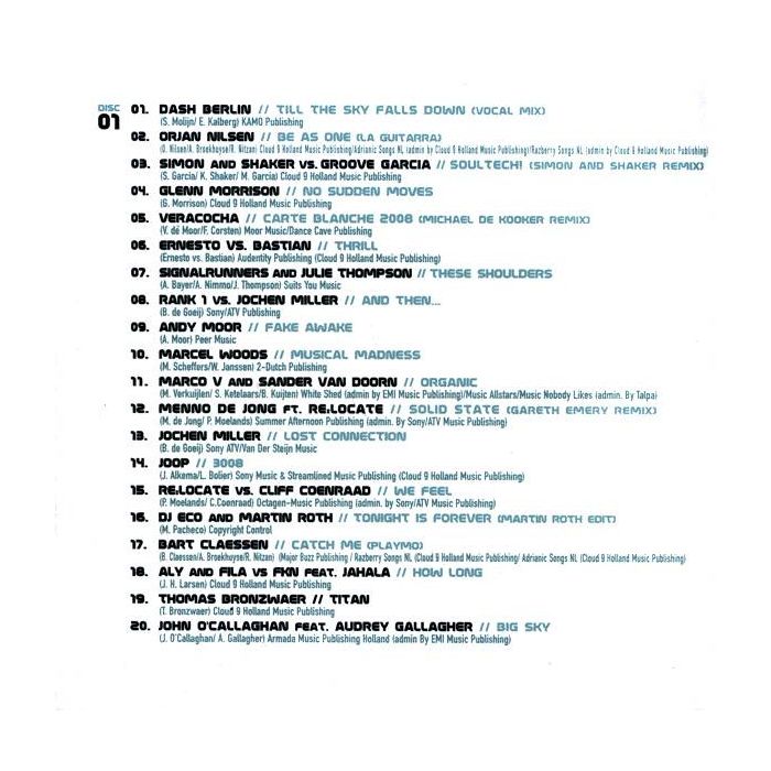 Various - Trance - The Ultimate Collection - Best Of 2008