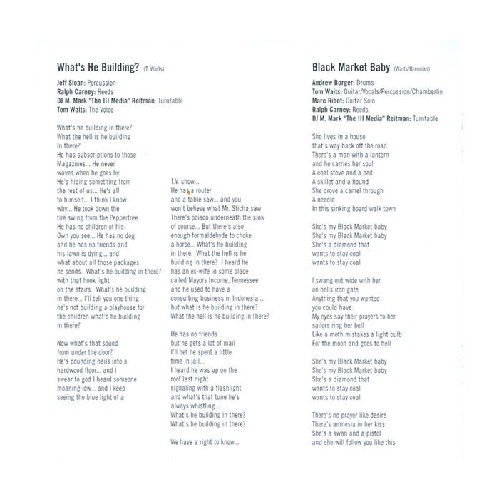 Tom Waits - Mule Variations