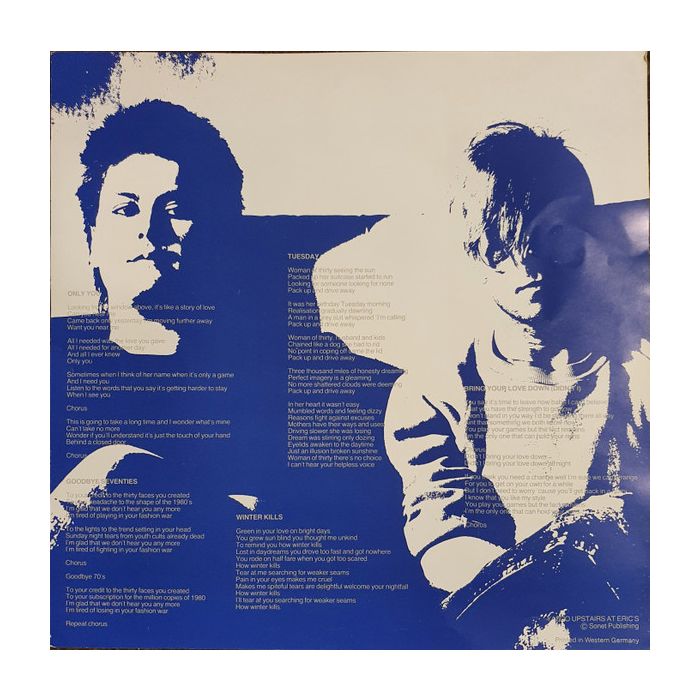 Yazoo - Upstairs At Eric's