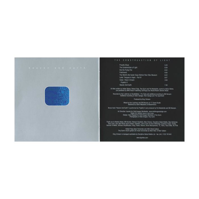 King Crimson - The ConstruKction Of Light