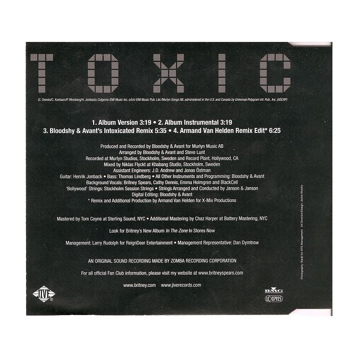 Britney Spears - Toxic