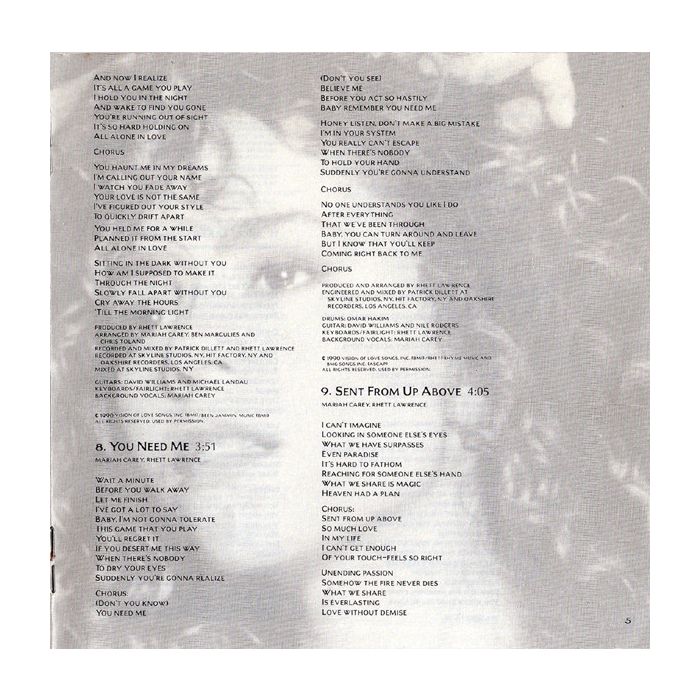 Mariah Carey - Mariah Carey
