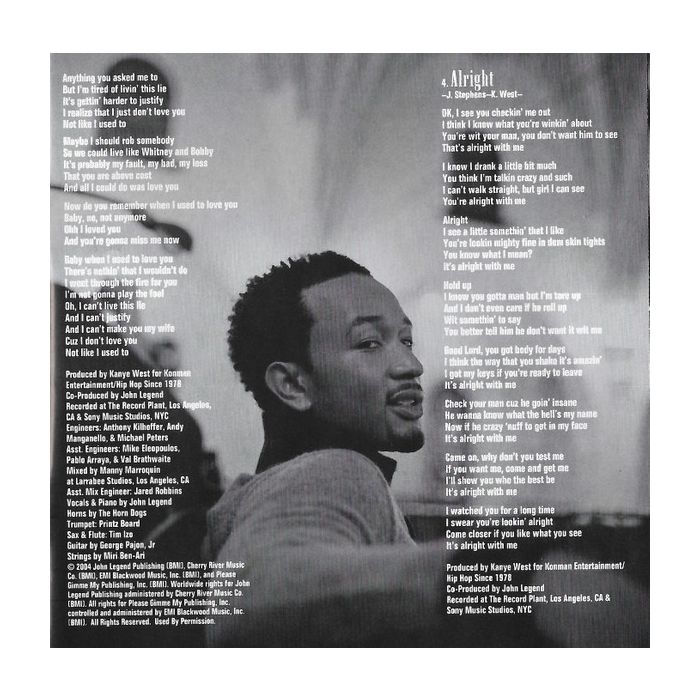 John Legend - Get Lifted