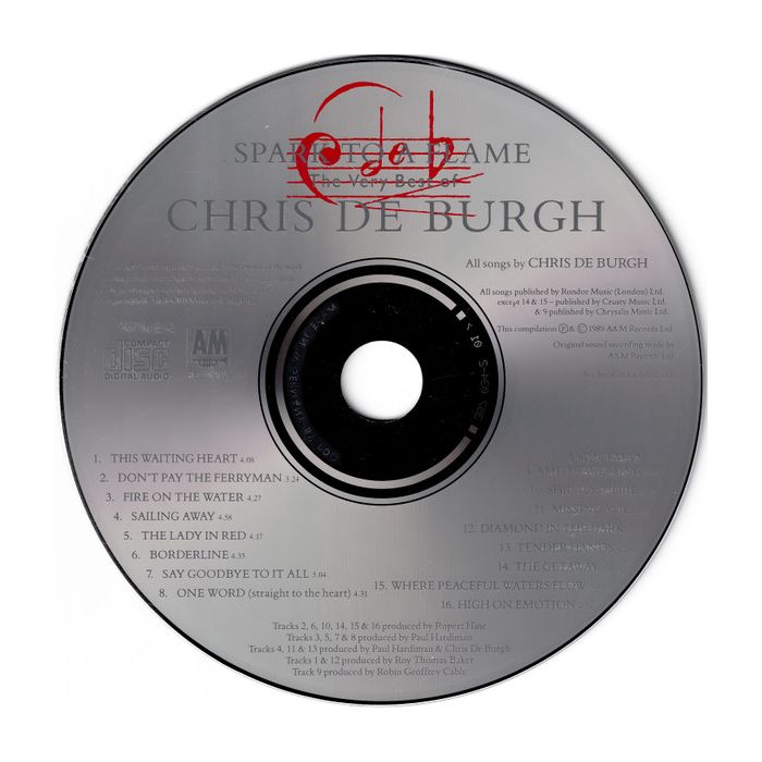 Chris de Burgh - Spark To A Flame (The Very Best Of Chris de Burgh)