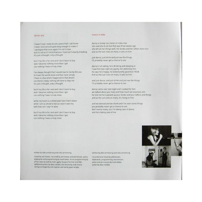 Dido - Life For Rent