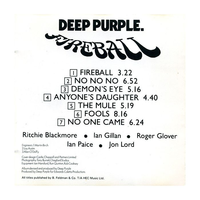Deep Purple - Fireball