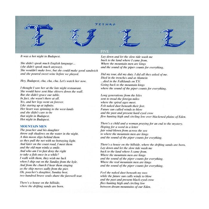 Jethro Tull - Crest Of A Knave