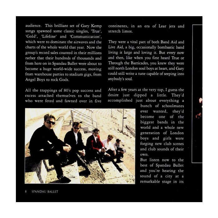 Spandau Ballet - Gold - The Best Of Spandau Ballet