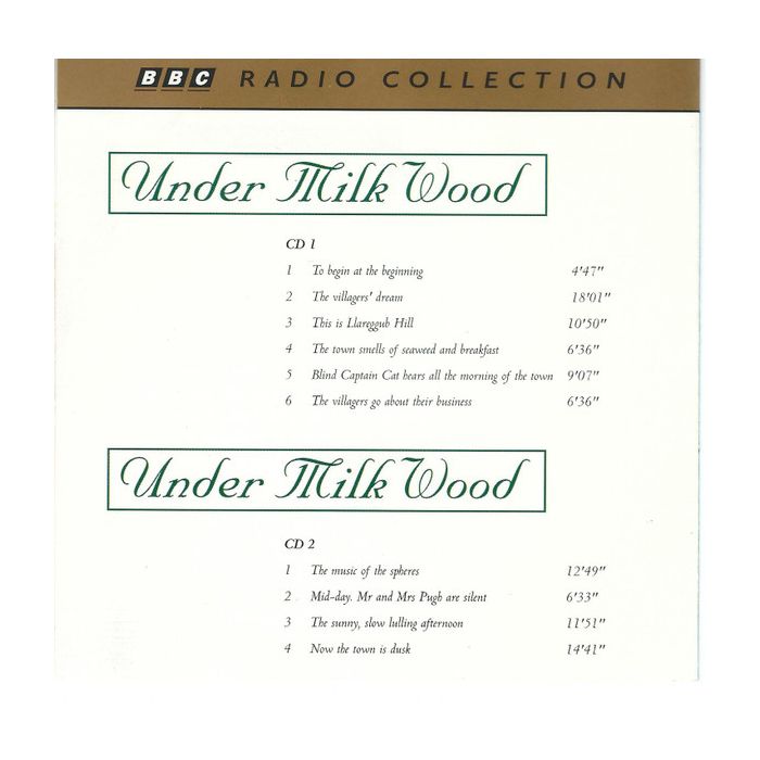 Dylan Thomas - Under Milk Wood