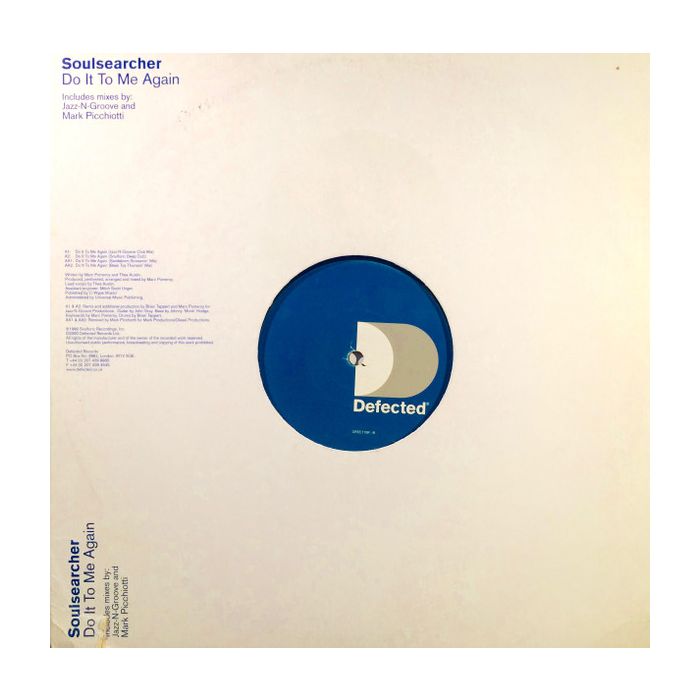 Soulsearcher - Do It To Me Again (Remixes)
