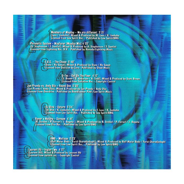 Various - Mayday - The Raving Society (We Are Different) - The Mayday-Compilation-Album