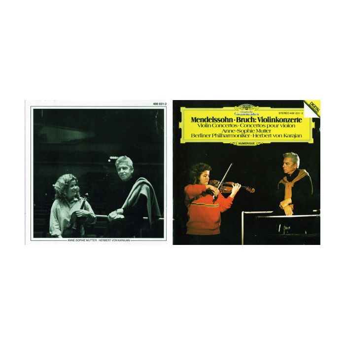 Felix Mendelssohn-Bartholdy • Max Bruch - Anne-Sophie Mutter · Berliner Philharmoniker · Herbert von Karajan - Violinkonzerte
