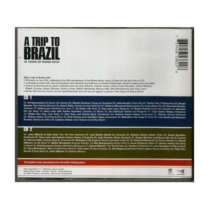 Various - A Trip To Brazil - 40 Years Of Bossa Nova