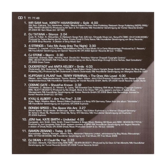 Various - Trance - The Vocal Session 2007 Version 2.0